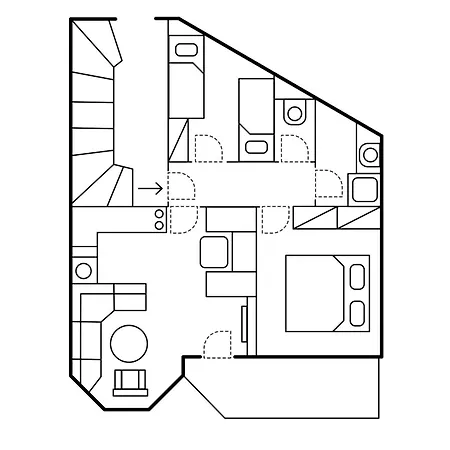 Tauernappartements Kircherhof Apartmán Matrei in Osttirol